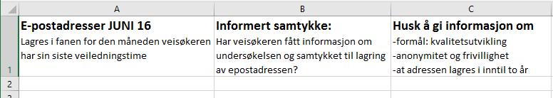 at feltet blir tomt Dersom kandidat IKKE samtykker, må du klikke 2 ganger slik Når du skal registrere data på en tidligere registrert der «Utbytte» ikke er utfylt, må dette angis for å få lagre.