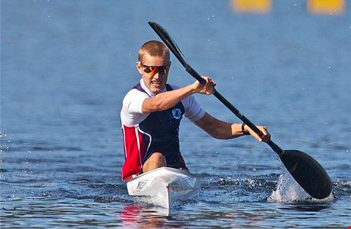 MAGNUS IVARSEN, 20 år fra Bergen. K1 u23 3. plass, junior-em, maratonpadling, 2015 (K2 m/a Vold) 5.