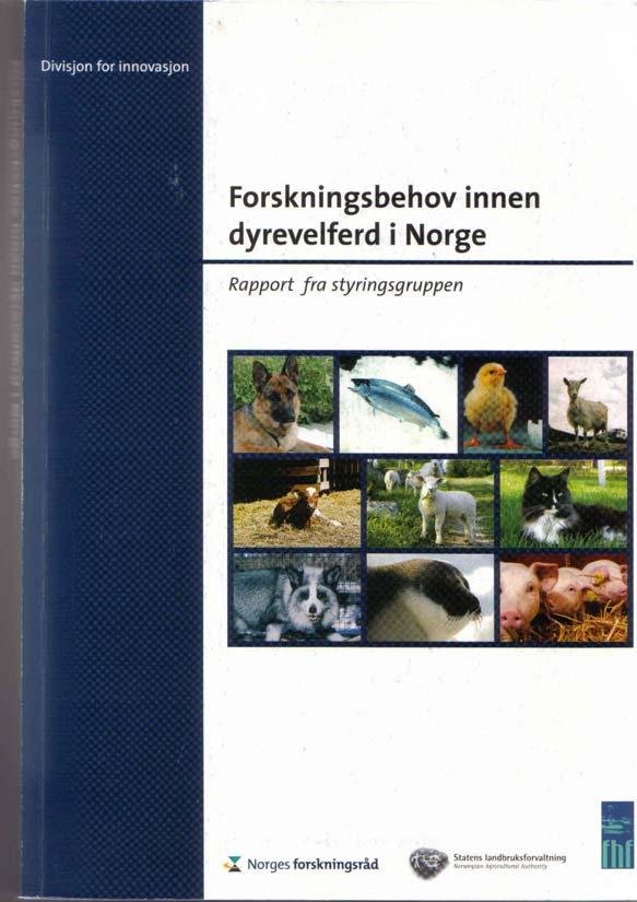 Spruijt et al. 2001 Balanse mellom positive og negative opplevelser Dawkins M.S. 2003 Er de friske? Får de det de har behov for?