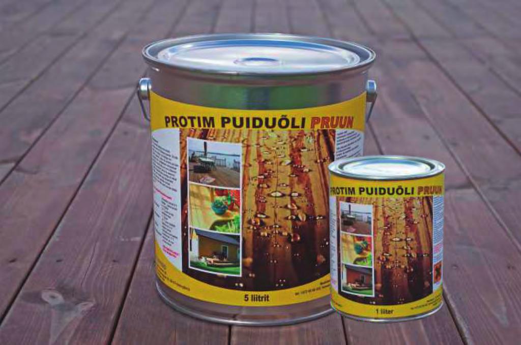 PROTIM WOOD OIL FOR HOT-OIL IMPREGNATED PLANKS Hot-oil impregnated planks are processed on all sides.