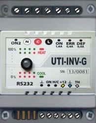 modul: inverterkontroll av utedeler R410 Typisk bruksområde: Trinnløs styring av DX (inverter) kjøleanlegg for ventilasjonsanlegg.