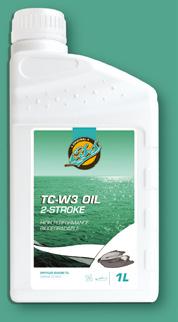 TC-W3 OIL 2-STROKE OUTBOARD DFI Denne TC-W3 Askefrie 2-takts oljen er spesielt utviklet for vannavkjølte utenbordsmotorer og vannscooter som er beregnet for selvblanding eller som er utstyrt med