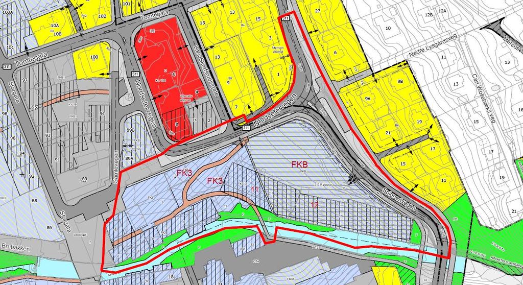 PLANSTATUS OG FORMÅL Lillehammer kommune vedtok reguleringsplan for Lillehammer Sentrum i kommunestyremøte 24.3.2010.