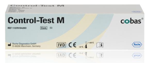 Lysdiode (LED) sender lys med definert bølgelengde inn mot testfeltet (2) i optimal vinkel.