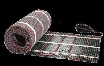 ÅRS DEVImat DTIF - Markedets mest solgte varmekabelmatte ÅRS Markedets tynneste varmekabel. DEVIcomfort DTIR er en, tynn varmekabel på kun 4 mm.