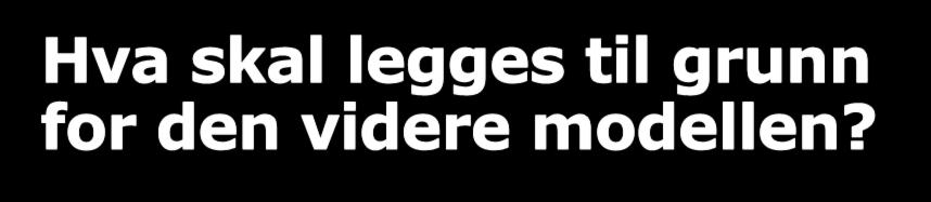 Hva skal legges til grunn for den videre modellen? Det er påpekt fra kommunene at dagens økonomiske modell ikke skal dekke forvaltningen av plandata men tilleggskostnader knyttet til distribusjonen.