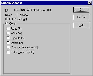Permissions - NT Filrettigheter 2 For harddisk c: Dette gjøres i Explorer ved å høyreklikke filen, velge Properties, så Security og så