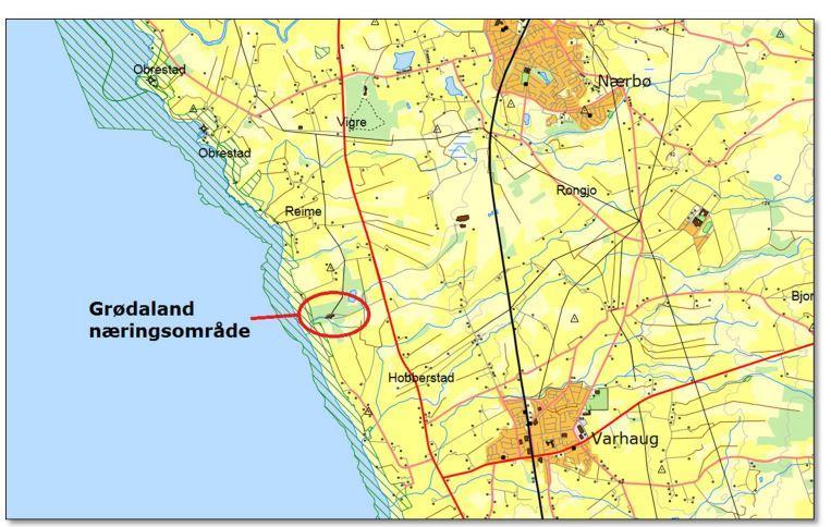 4 (10) 1. INNLEDNING 1.1 Bakgrunn IVAR IKS har engasjert til å oppdatere konsekvensutredningen som ble utarbeidet i 2012 i forbindelse med ny områdereguleringsplan for Grødaland Næringsområde.