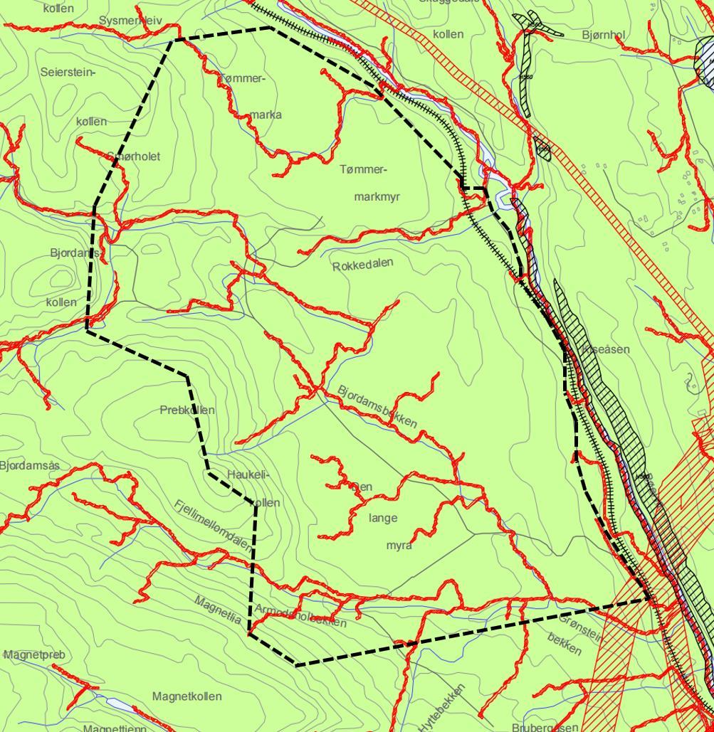 Kommuneplanens arealdel 2014-2026 I kommuneplanen for Skien kommune, 2014-2026, er området avsatt til LNFR-område for tiltak basert på gårdens ressursgrunnlag. Kommuneplanens arealdel ble vedtatt 16.