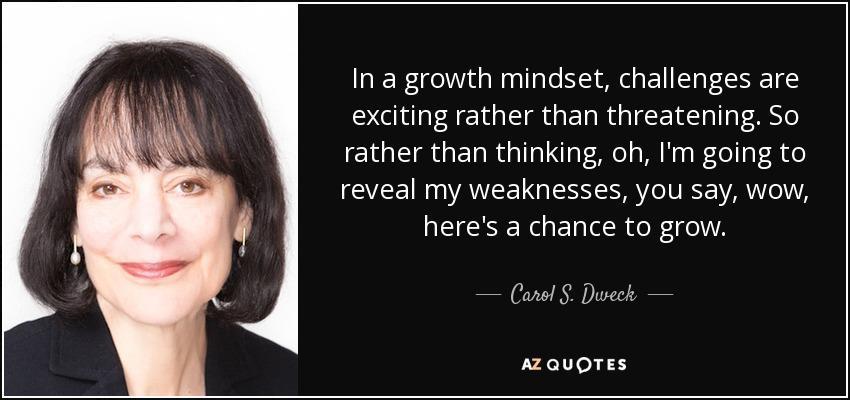 «Growth Mindset»,