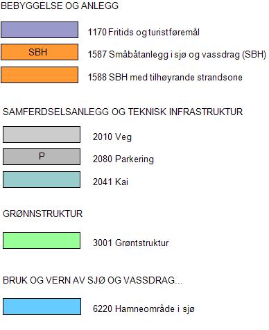 2 REGULERINGSFORMÅL Området vert regulert til fylgjande føremål: 3 BEBYGGELSE OG ANLEGG: 3.1 Område for fritid og turisme: 3.1.1 Innanfor dette området kan utleigeleilegheit for overnatting til turisme oppførast i samsvar med planen.