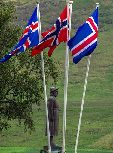 Eins og Ólafur helgi hafði norska þjóðin orðið að þola hnignun og sundrungu, útlegð eða helsi heimafyrir.