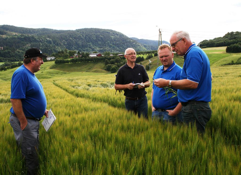 Foto: Unni Abrahamsen I Agropro er det viktig i sette fokus på god agronomi, både i forskningen og i formidlingen ut til bonden.