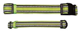 Supermyke halsbånd og kobbel i neoprene med refleks. 1181015 Halsbånd m.