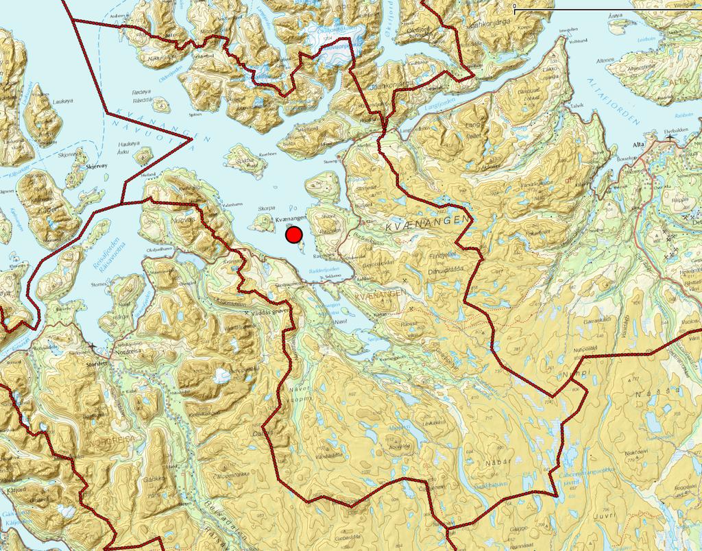 Faktaark for kalkskogen på Nøklan, Kvænangen kommune, Troms