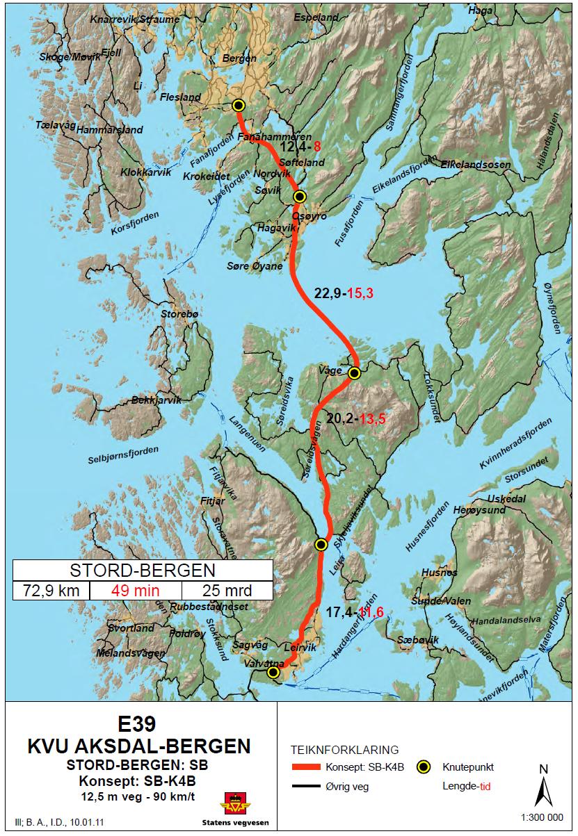 Konsept: Stord - Bergen: SB-K4B