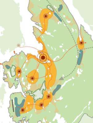 Hva kan INMAP/PTM brukes til? 1. Referansebane for befolkning og sysselsatte for bruk i Regional transportmodell 2.