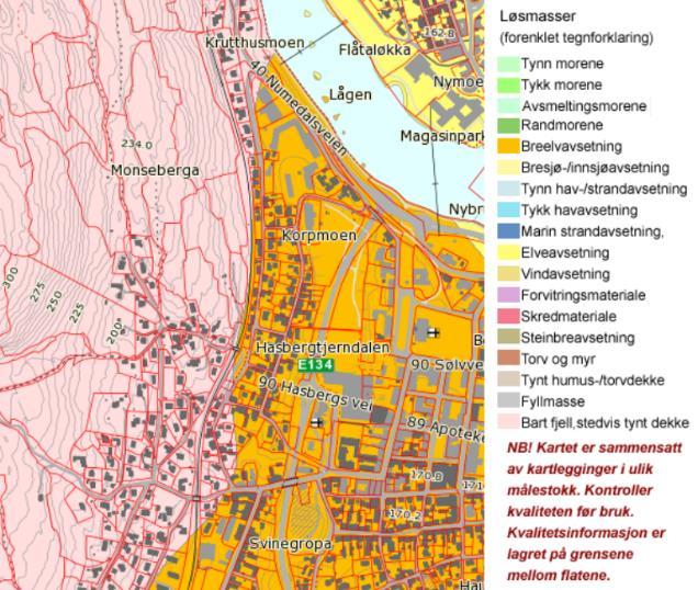 14 REGULERINGSPLAN NY VESTSIDEN UNGDOMSSKOLE 5 Dagens situasjon for naturmangfold 5.