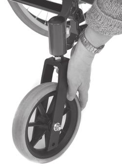 Justering av setehøyden Følgende påvirker bakre setehøyde: Størrelsen av drivhjulet Posisjonen til drivhjulet.