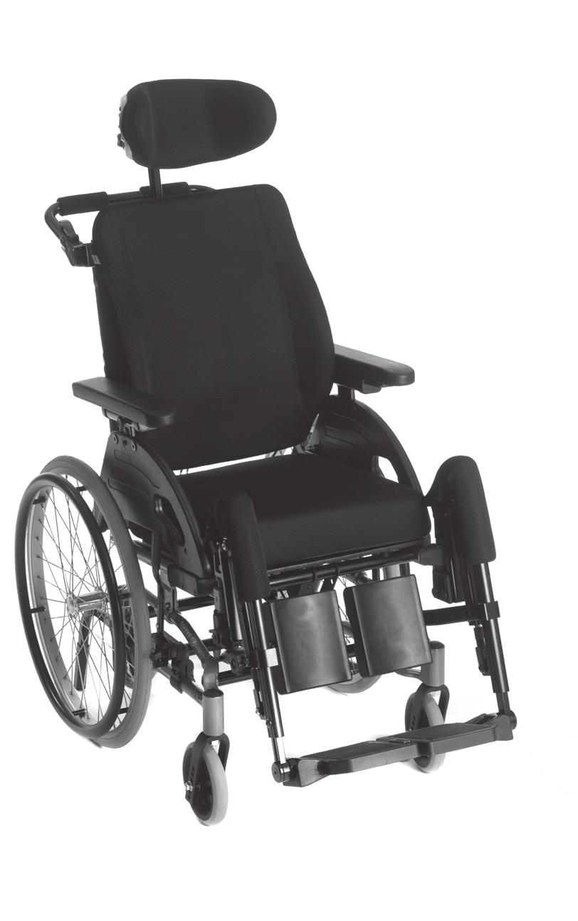1. INTRODUKSJONON Netti 4U comfort CEDS er en komfort rullestol produsert for både innendørs og utendørs bruk. Den er testet i henhold til DIN EN 12183:1999.