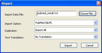 8. Importere referanser fra eksterne litteraturdatabaser Du kan søke i litteraturdatabaser som BIBSYS, ISI, CAB etc. for deretter å importere de interessante referansene til ditt bibliotek i EndNote.