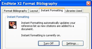 12.3. Uformatert og formatert sitering 12.3.1 Uformatert sitering: EndNote vil sette inn en foreløpig sitering i dokumentet f.eks.