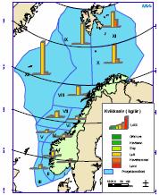 4.3 Forurensing Forurensning i Barentshavet og havområdene utenfor Lofoten med opphav utenfor forvaltningsplanområdet deles i St.meld. nr.