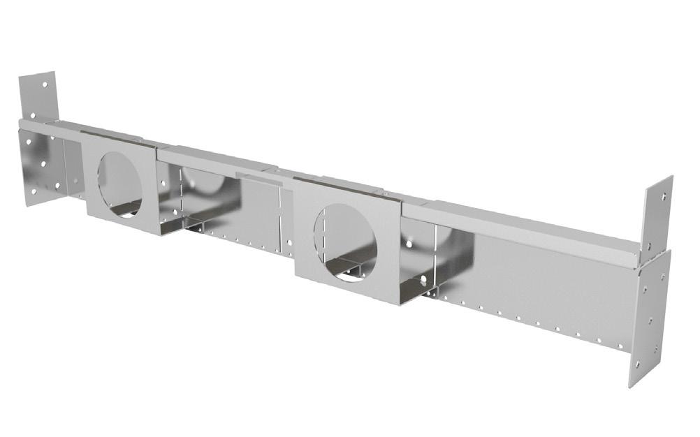 LK Veggskinne 150 (NRF 511 74 24) LK Veggskinne Flex SmartBox UNI Push (NRF 505 18 08) LK Veggskinne 150 monteres mot tre- eller platestender. Skinnen medgir montasje av veggbrikker c/c 150.