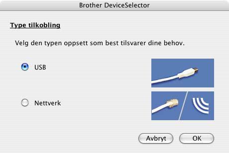 Trinn 2 Installere driveren og programvaren 6 For brukere av USB-grensesnittkabel For Mac OS X 10.2.4 eller høyere Viktig Pass på at du har gått gjennom alle instruksene i trinn 1 Sette opp maskinen på side 4 til 11.