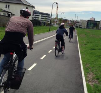 Trondheim: 9 % sykkelandel For å komme opp til 30% må vi sammenligne oss