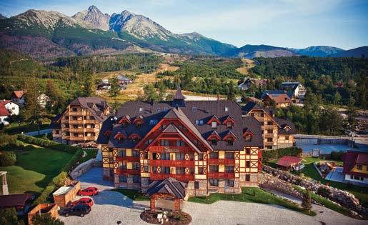 17 HOTEL A REZIDENCIE KUKUČKA V krásnom prostredí Tatranskej Lomnice, priamo pod údolnými stanicami lanoviek a zjazdovky nachádza sa najnovší rezidenčný projekt spoločnosti.