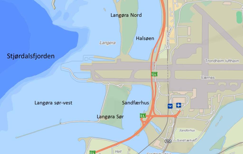 1. Innledning Avinor har behov for å utvide sine arealer i tilknytning til Trondheim lufthavn, Værnes.