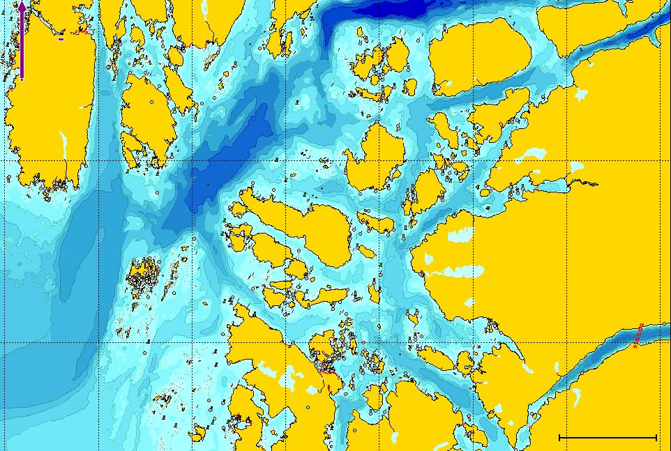 Karmøy Bokn Boknafjorden Kvitsøy Stavanger 10 km Figur 2.1. Oversiktskart med undersøkelsesområdet ved Kvitsøy avmerket.