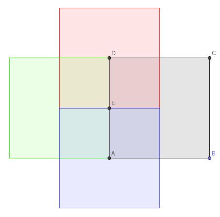 Side 9 av 12 rotasjon på 90 grader, den grønne etter 180 grader og den blå etter 270 grader. Oppgave 5 (vekt 10 %) a) Forklar hvorfor det er slik at enhver trekant tesselerer.
