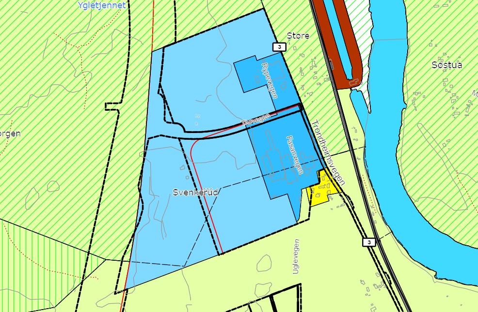 1. Bakgrunn og hensikt: Elverum Tomteselskap AS har engasjert Plan1 AS til å utarbeide og fremme forslag til «Detaljregulering for Grundsetmoen Næringspark» i Elverum kommune.