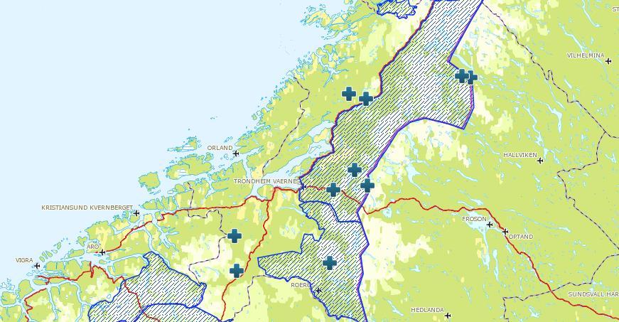 Side 6 av 9 er litt mindre enn forrige periodes 16 jerver (10. september 2014 1. mai 2015). Årsaken til dette er færre hiuttak og ikke mer effektiv lisensfelling.