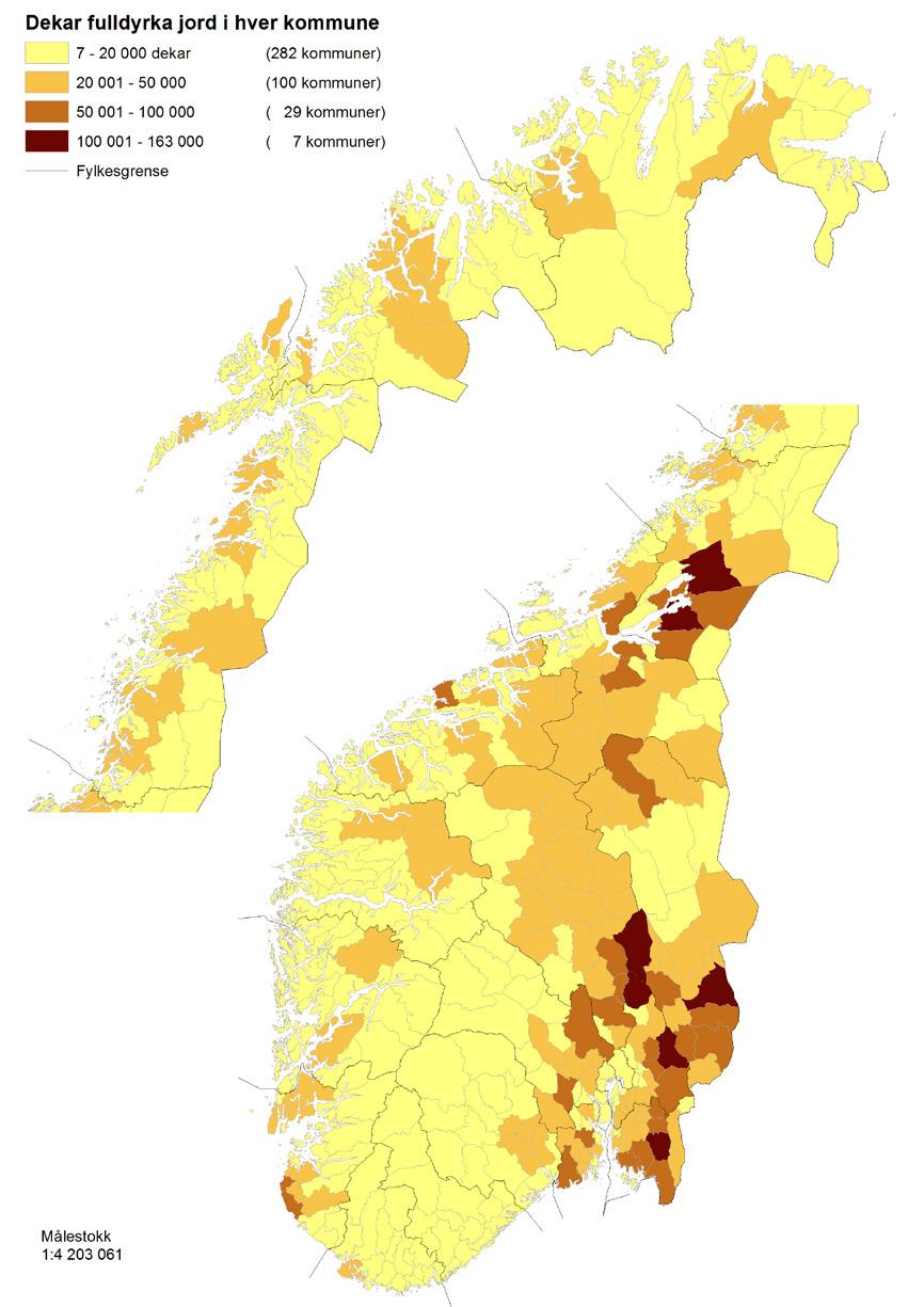 PLANTEVERNMIDLER I VEGETABILER DYRKET I NORGE KART 1: FULLDYRKA JORD Hvert år blir over 1300 stikkprøver av korn, frukt, bær og grønnsaker analysert for innhold av plantevernmidler ved NIBIO, på