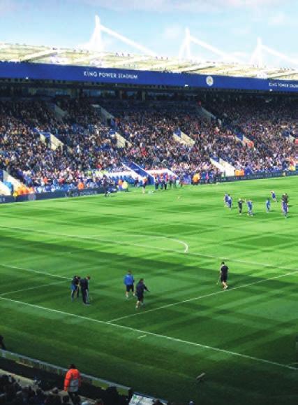 å skaffe billetter enn i dag, og jeg husker at vi kjøpte billetter i luka til fem pund stykket før kampen. Kampen endte 1 1, og Steve Kember scoret for Leicester.