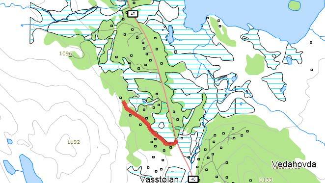 169. Vasstullie Veg langsunder fjell 1192 Navneforslag: