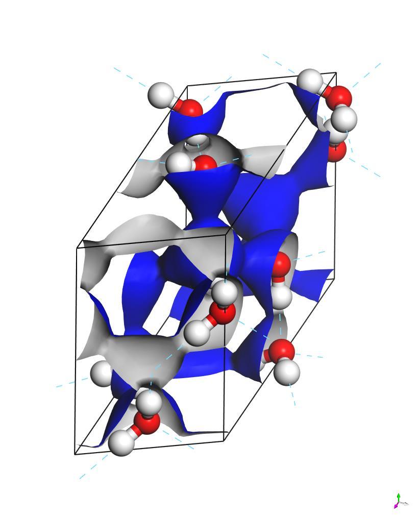 Hydrogenbinding Is heksagonal struktur