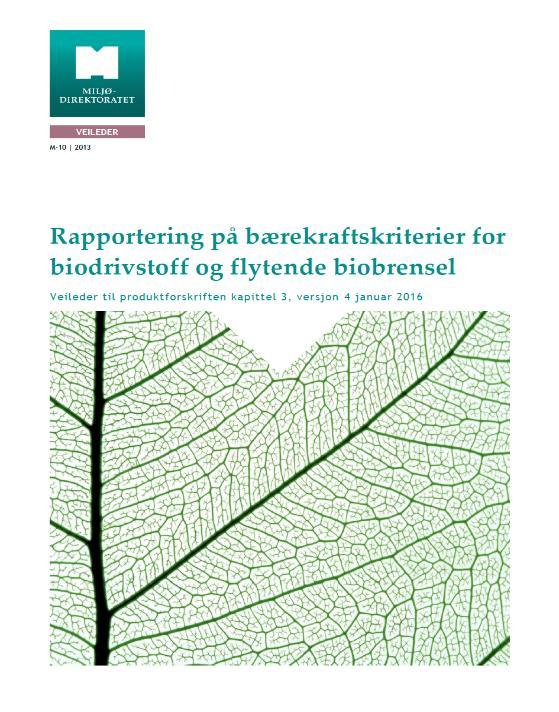 Bærekraftskrav = minstekrav til biodrivstoff EUs bærekraftskrav for biodrivstoff skal sikre bærekraftig biodrivstoff i Europa Klimanytte skal være