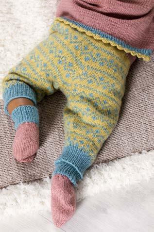 BUKSE, LUE & SOKKER Garn: PURE ECO BABY WOOL 100