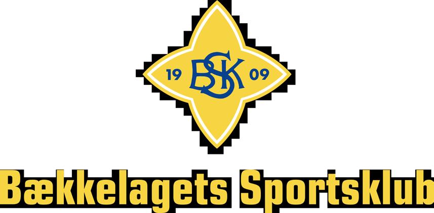 BÆKKELAGETS SPORTSKLUB LOGO Logoen består av to elementer, BSK-stjernen og klubbnavnet. Det er laget to varianter av logen.