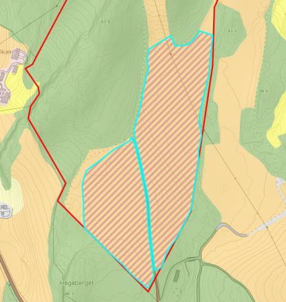 - Linjer tegnes med flere klikk i kartet, ett klikk for hvert knekkpunkt. Avslutt med et dobbeltklikk. - Flater tegnes med et klikk for hvert hjørnepunkt.