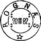 1931 REITSTØA Innsendt 22.05.1931 Registrert brukt fra 25-7-38 HFK til 7-12-68 KLV Stempel nr. 3 Type: I22 Fra gravør 15.04.