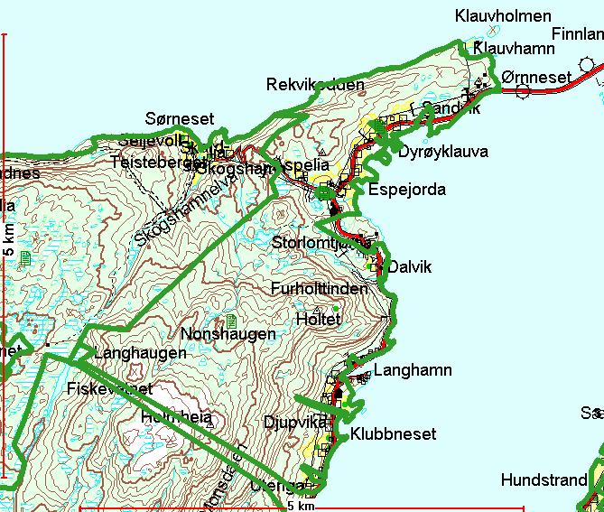 Administrasjonens vurdering Valdet er sammenhengende og har etter administrasjonens skjønn en avgrensning og en form som gjør det egnet til jakt på elg.