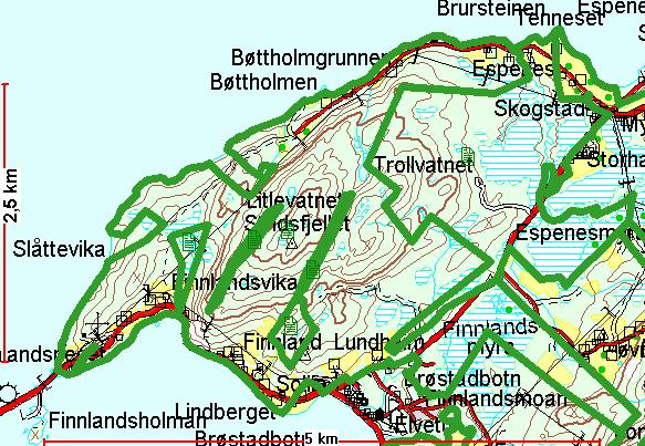 Vald nr 7 Finnland har tidligere fått godkjent tellende areal