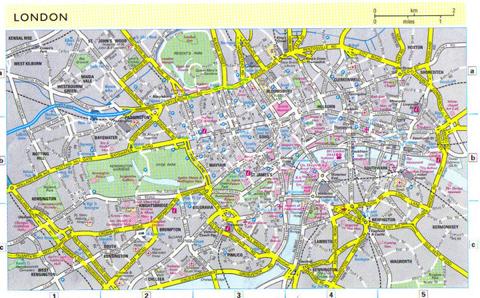 Bykart over London I dag har vi utallige hjelpemidler som gjør at kartene er helt korrekt med tanke på steder og avstand.