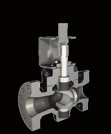 The Original Double Offset Segmented Ball Valve Design acc. To ASME B16.34, API 6D & 6A Face to face: ANSI B16.