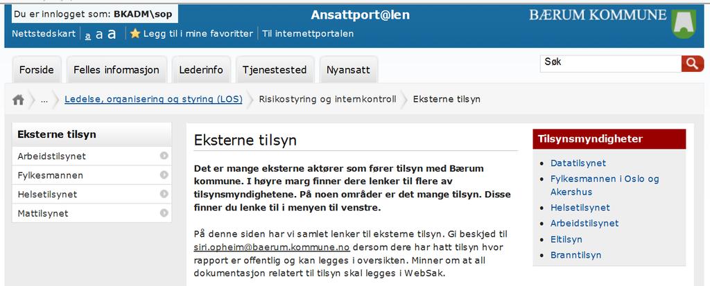 Ekstern kontroll Forvaltningsrevisjoner. Regnskapsrevisjon.